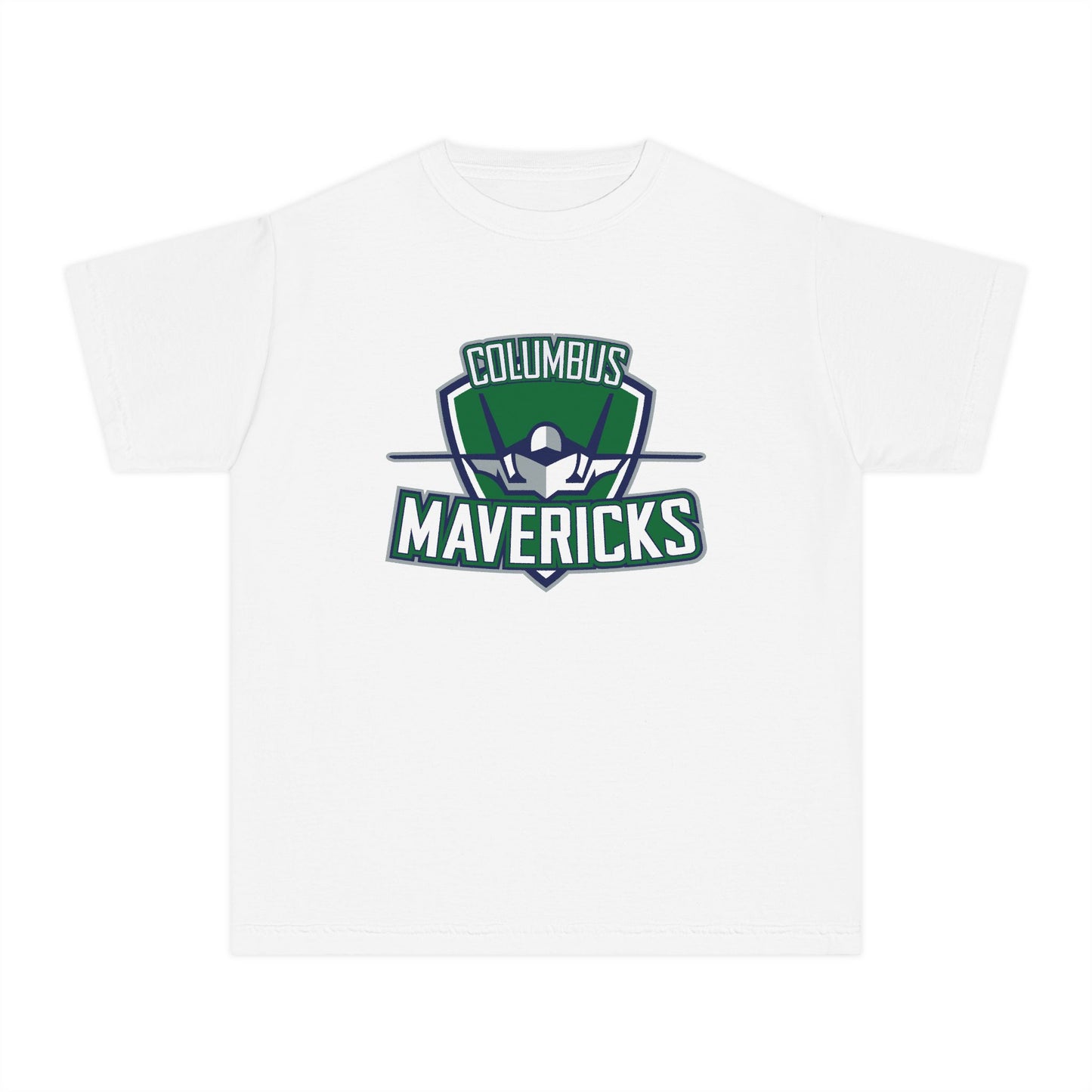 Columbus Mavericks Youth | Comfort Colors Midweight Logo Tee