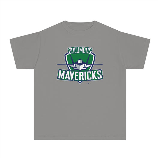 Youth Columbus Mavericks |  Midweight Logo Tee