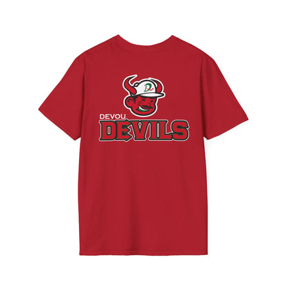 Devou Devils | Devou Logo | Unisex Softstyle T-Shirt