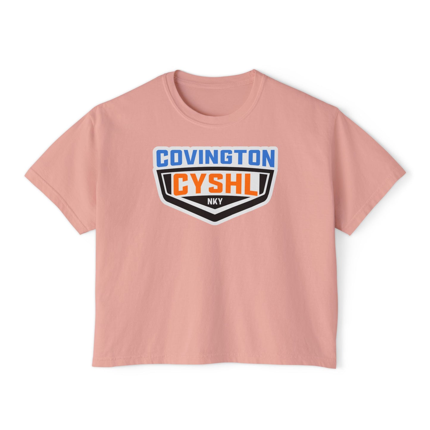 CYSHL | League Badge Logo | Women's Boxy Tee