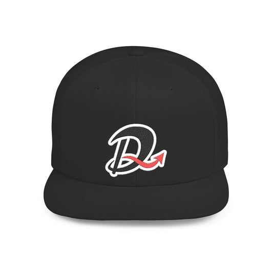 Devou Devils | D Logo | Flat Bill Snapback