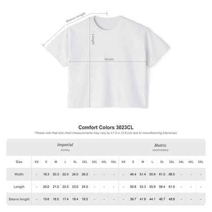 CYSHL | League Badge Logo | Women's Boxy Tee