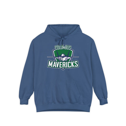 Columbus Mavericks | Unisex Garment-Dyed Logo Hoodie