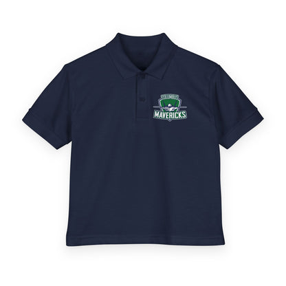 Columbus Mavericks | Youth DryBlend® Jersey Logo Polo