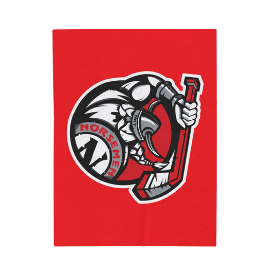 Norsemen Hockey | RINK | Velveteen Plush Blanket