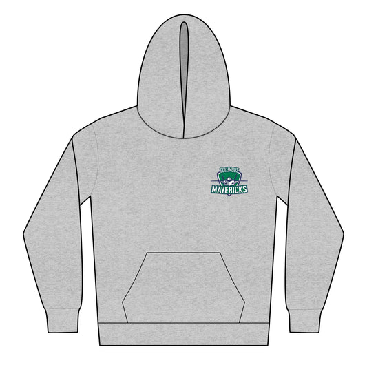 Youth Columbus Mavericks | Softstyle Midweight Hooded Logo Sweatshirt (Embroidery)