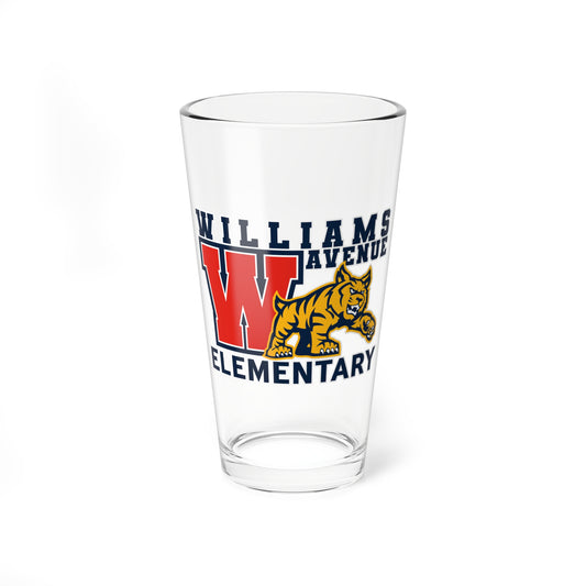 WAE | Logo | 16oz Glass