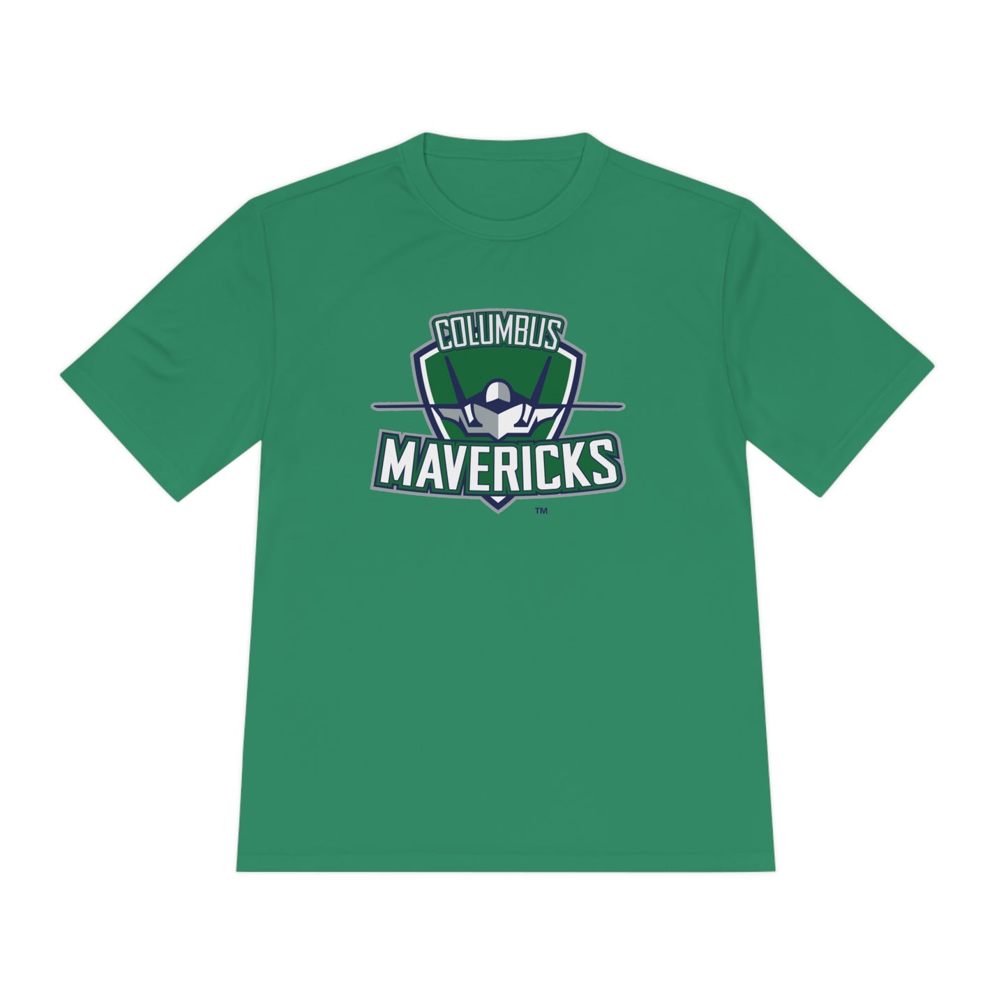 Columbus Mavericks | Unisex Moisture Wicking Competitor Logo Tee