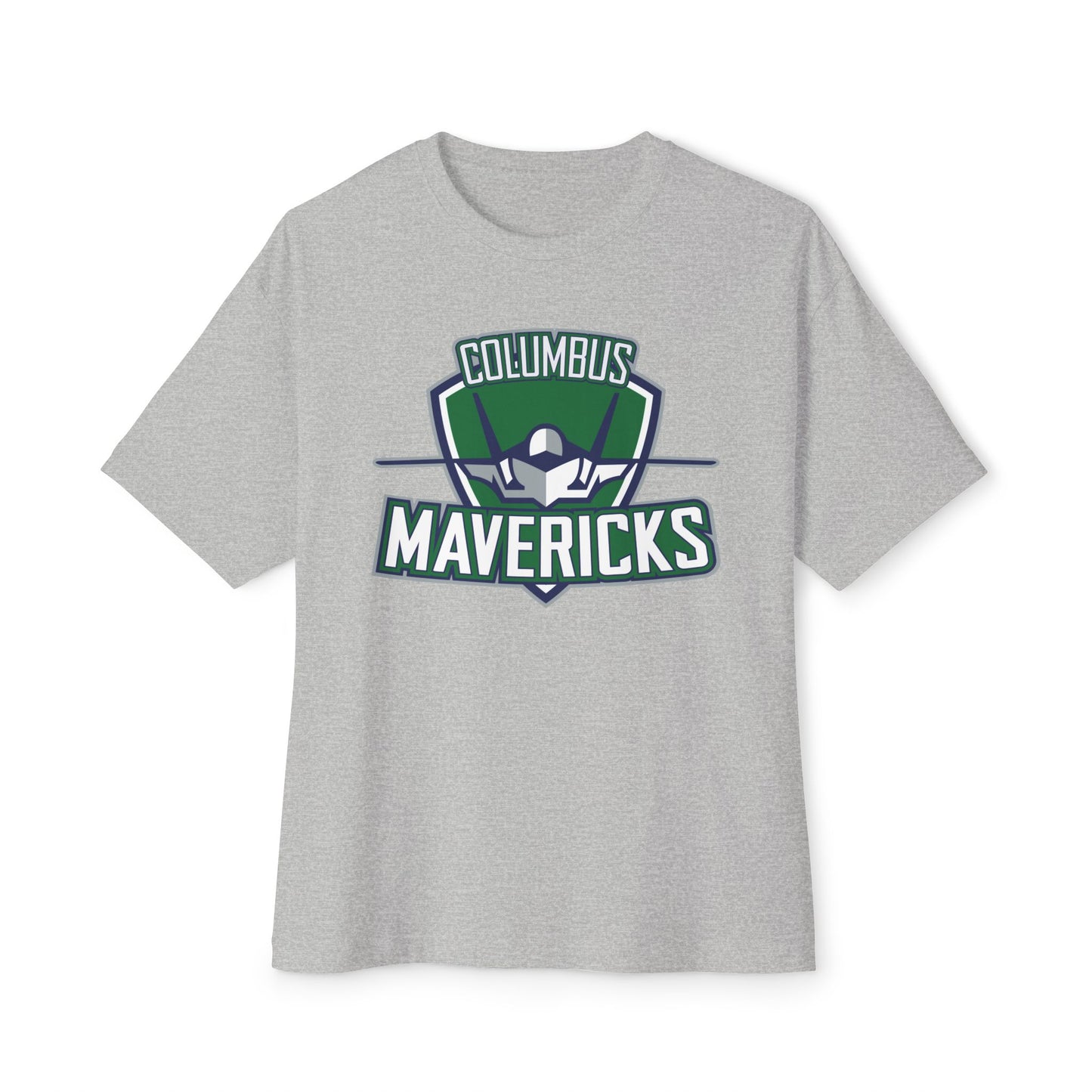 Columbus Mavericks | Unisex Bella+Canvas Oversized Boxy Logo Tee