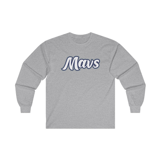 Columbus Mavericks | Script MAVS Unisex Ultra Cotton Long Sleeve Tee