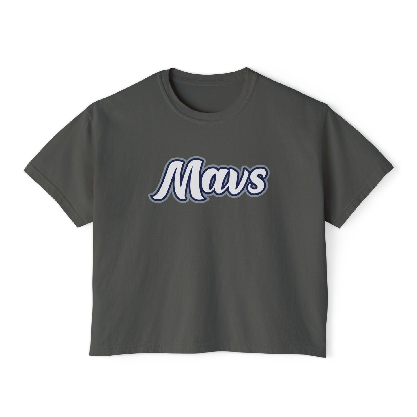 Columbus Mavericks | Women's Script Mavs Boxy Tee