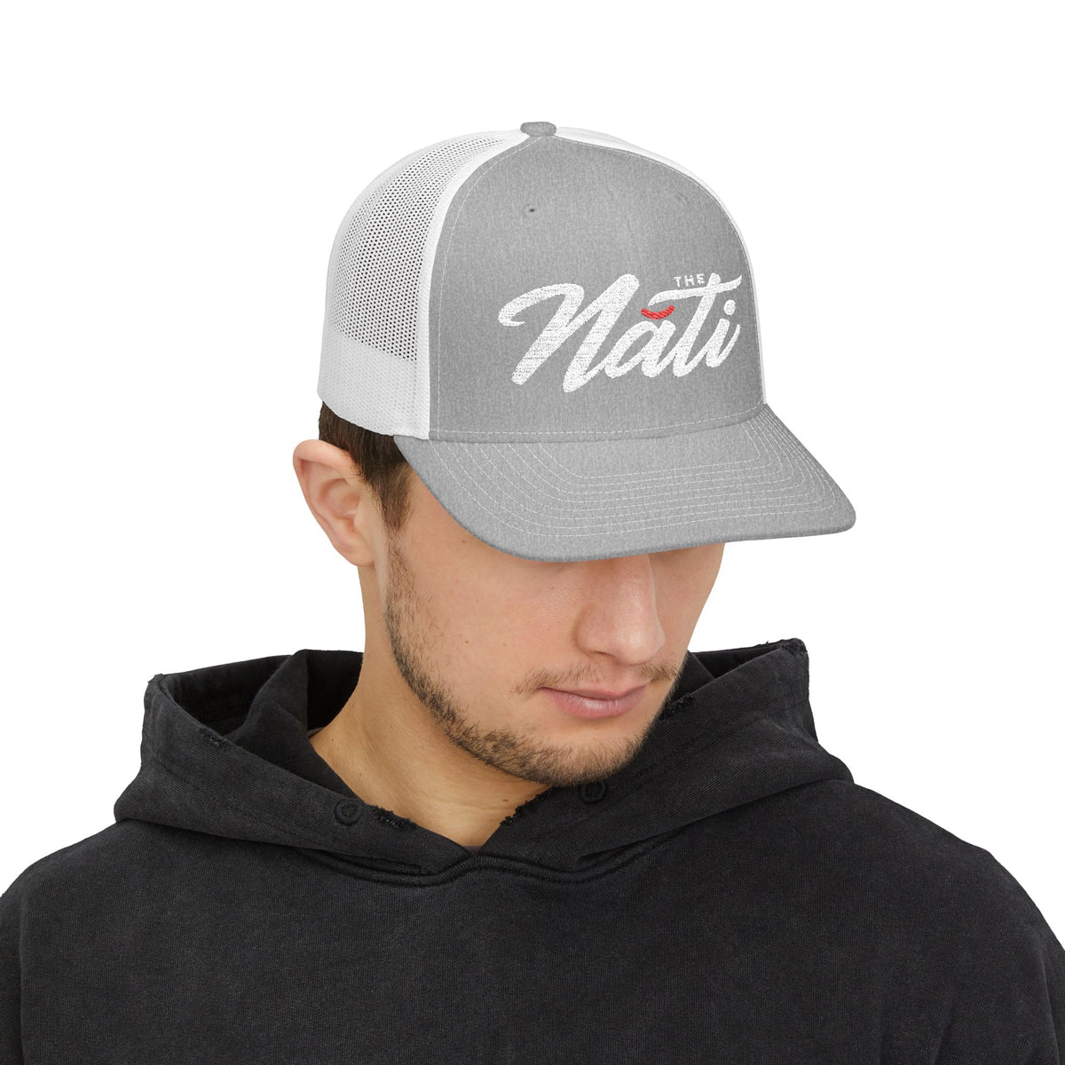 The Nati | College | Snapback Trucker Cap | Bearcat Red