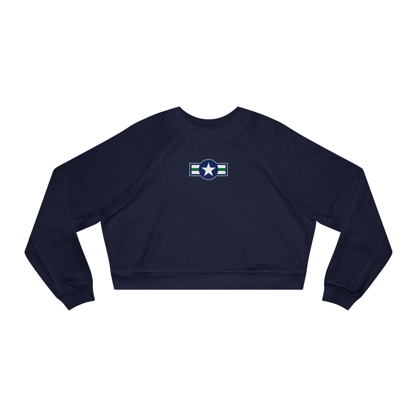 Columbus Mavericks | Women's Cropped Star & Stripes Fleece Pullover