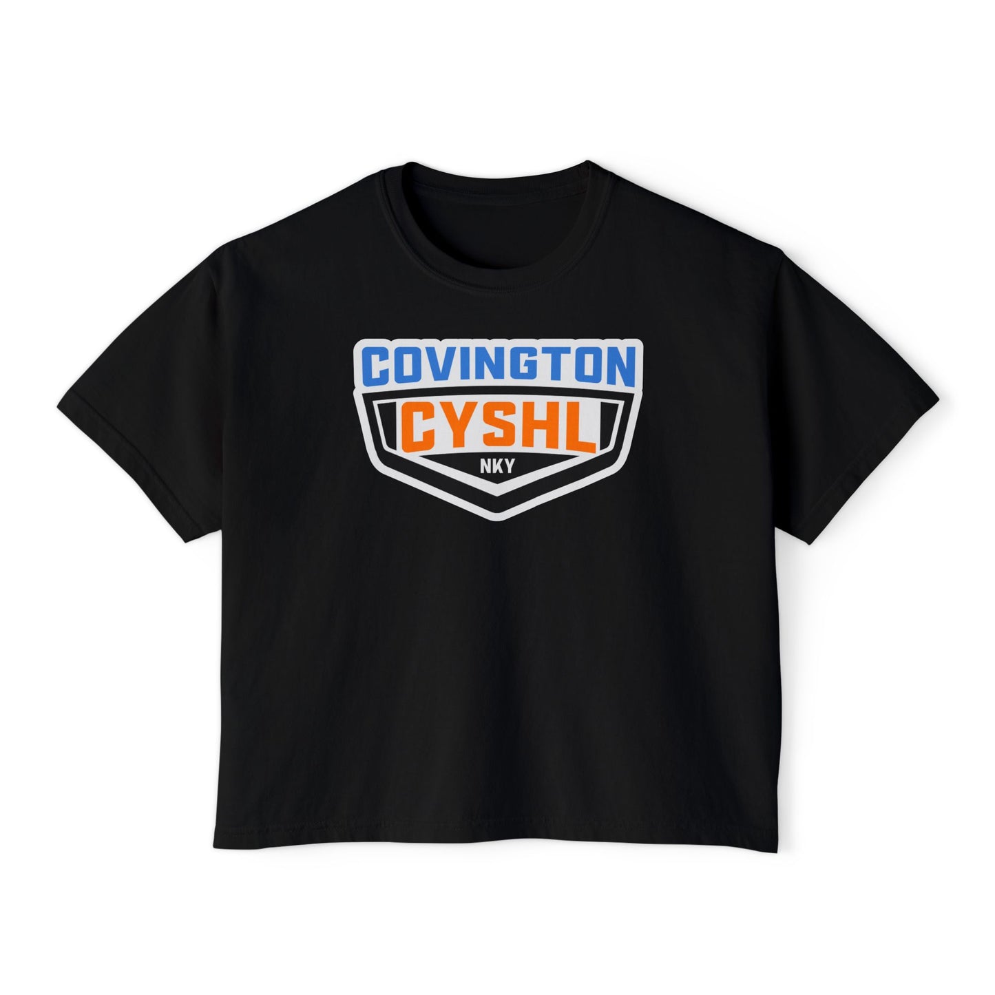 CYSHL | League Badge Logo | Women's Boxy Tee