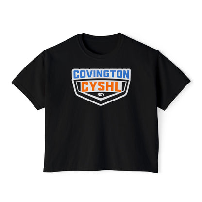 CYSHL | League Badge Logo | Women's Boxy Tee