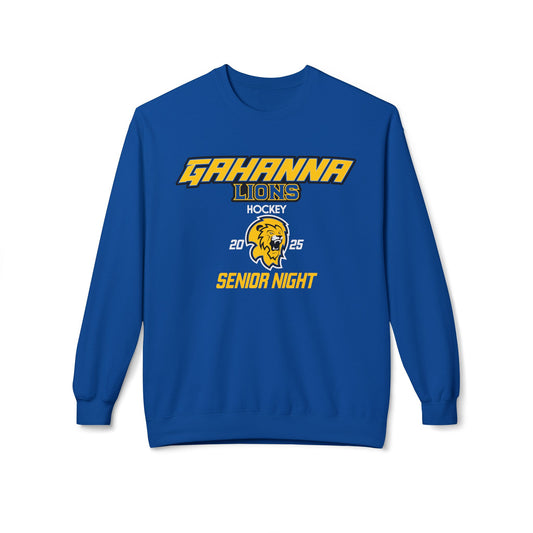 Gahanna Lions | Ice Hockey | Unisex Midweight Softstyle Fleece Crewneck Sweatshirt