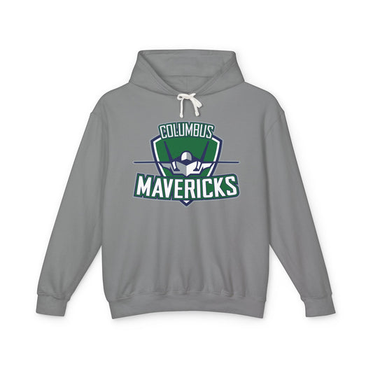 Columbus Mavericks | Unisex Comfort Colors Lightweight Hooded Logo Sweatshirt