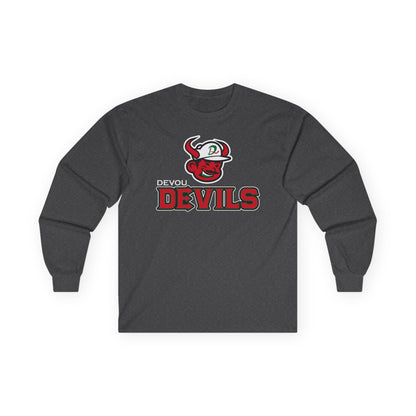 Devou Devils | Devo Logo | Unisex Ultra Cotton Long Sleeve Tee