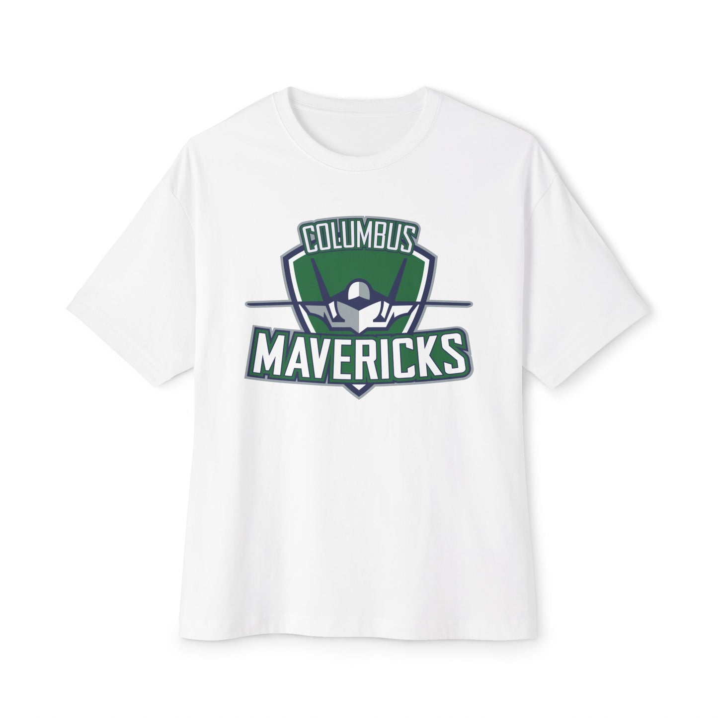 Columbus Mavericks | Unisex Bella+Canvas Oversized Boxy Logo Tee