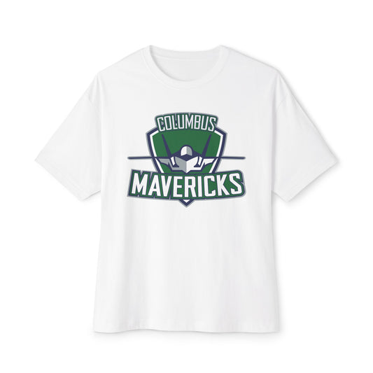 Columbus Mavericks | Unisex Bella+Canvas Oversized Boxy Logo Tee