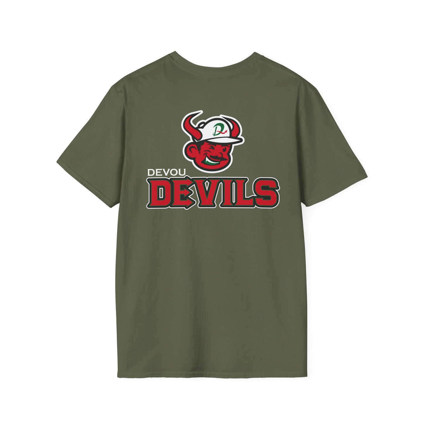 Devou Devils | Devou Logo | Unisex Softstyle T-Shirt
