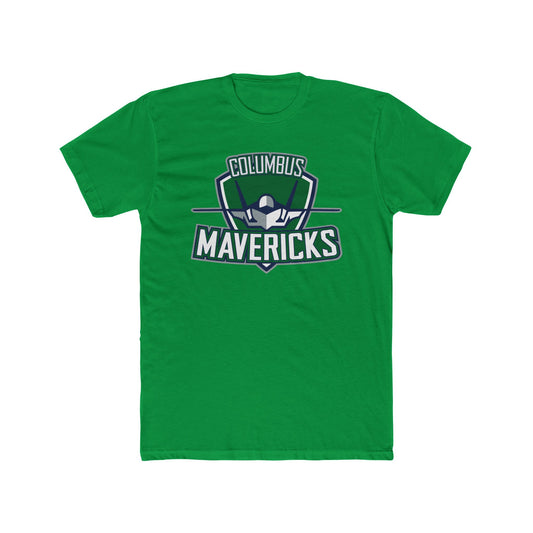 Columbus Mavericks | Unisex Next Level Cotton Crew Logo Tee