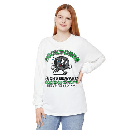 AO | Pucks Beware | Unisex  Long Sleeve T-Shirt