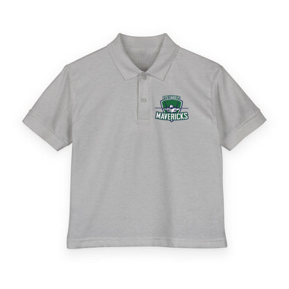 Columbus Mavericks | Youth DryBlend® Jersey Logo Polo