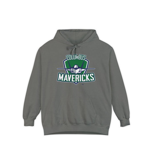 Columbus Mavericks | Unisex Garment-Dyed Logo Hoodie
