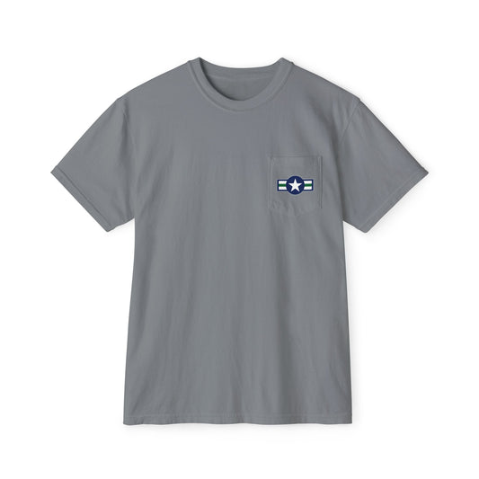 Columbus Mavericks | Unisex Comfort Colors Garment-Dyed Star & Stripes Pocket T-Shirt