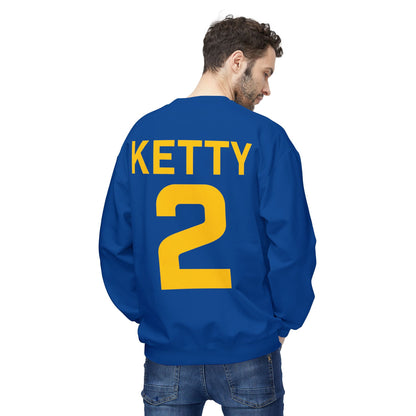 KETTY #2 | Gahanna Lions | Ice Hockey | Unisex Midweight Softstyle Fleece Crewneck Sweatshirt