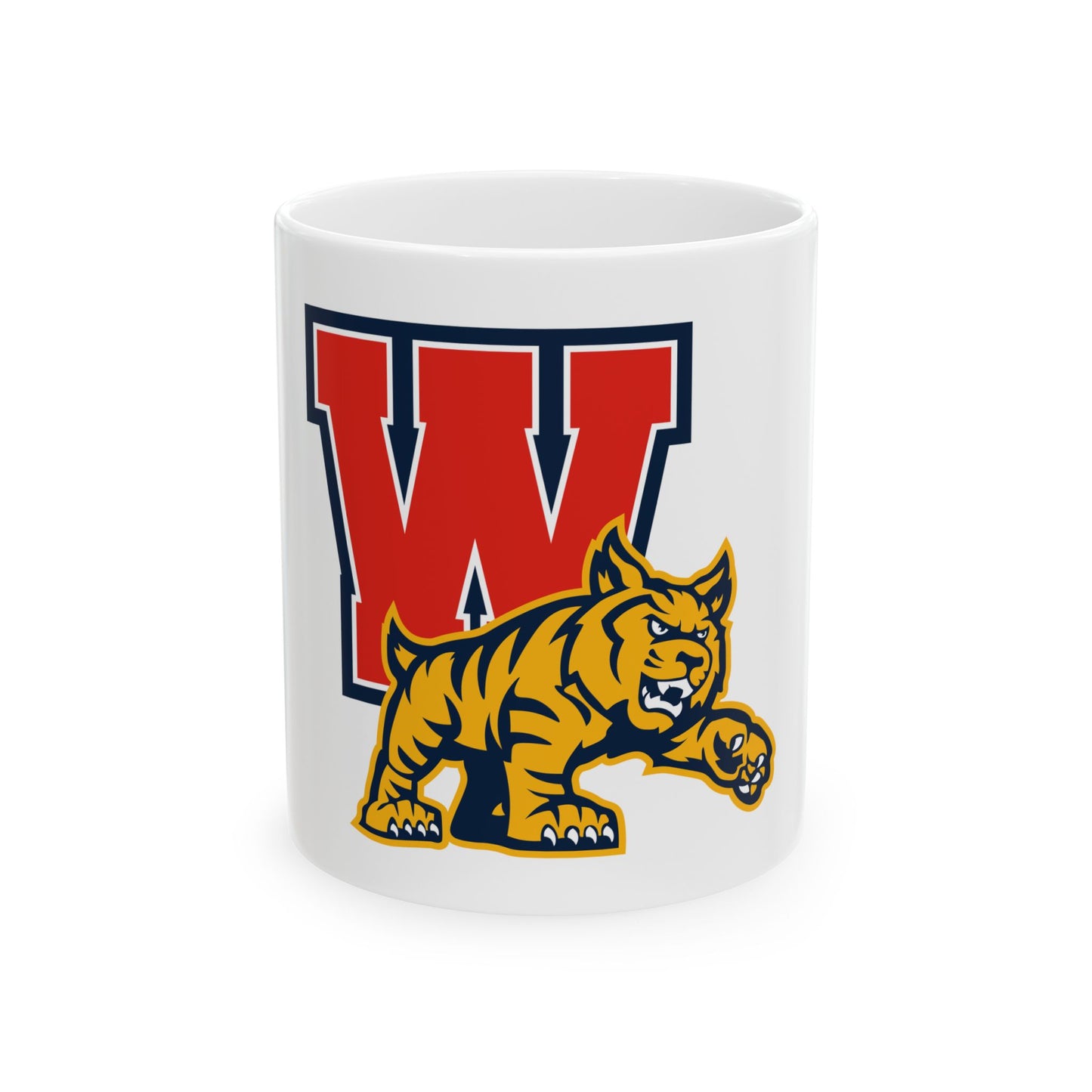 WAE | W-Wildcat Logo | Ceramic Mug, (11oz, 15oz)