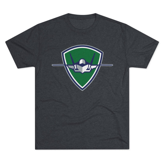Columbus Mavericks | Unisex Next Level Tri-Blend Badge Crew Tee
