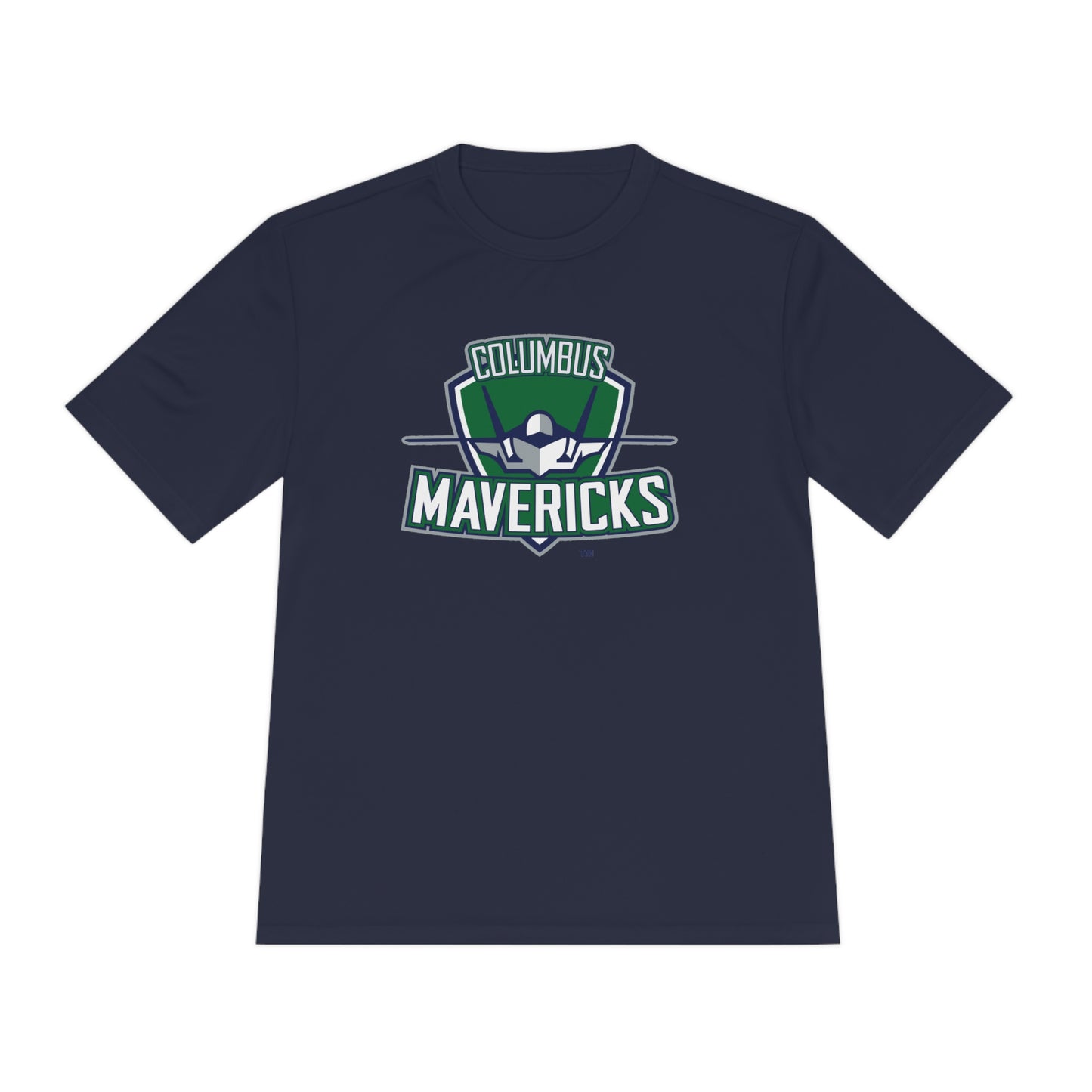 Columbus Mavericks | Unisex Moisture Wicking Competitor Logo Tee