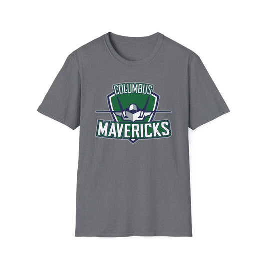 Columbus Mavericks | Unisex Gilden Softstyle Logo T-Shirt